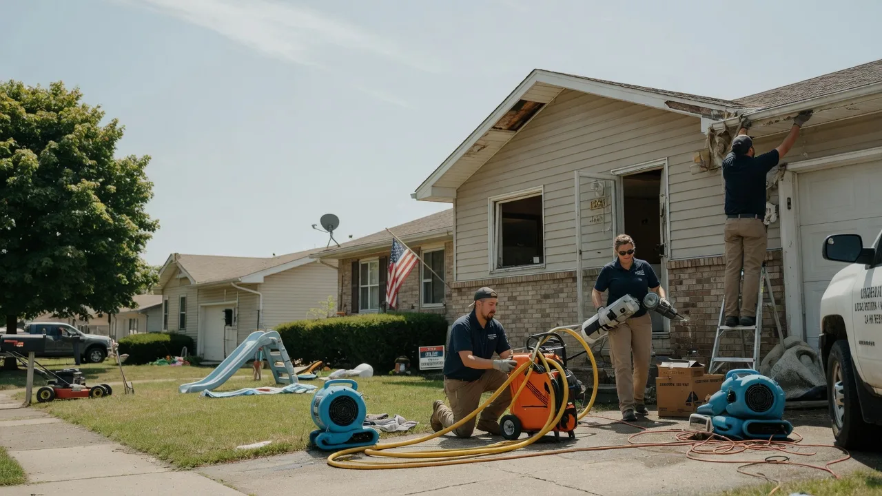 Water Damage Restoration in Gays, IL near me